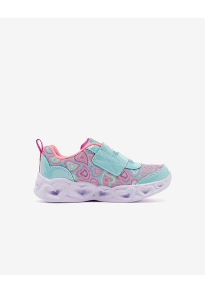Skechers Heart Lıghts Küçük Kız Çocuk Yeşil Işıklı Spor Ayakkabı 303258n Mtmt Yeşil