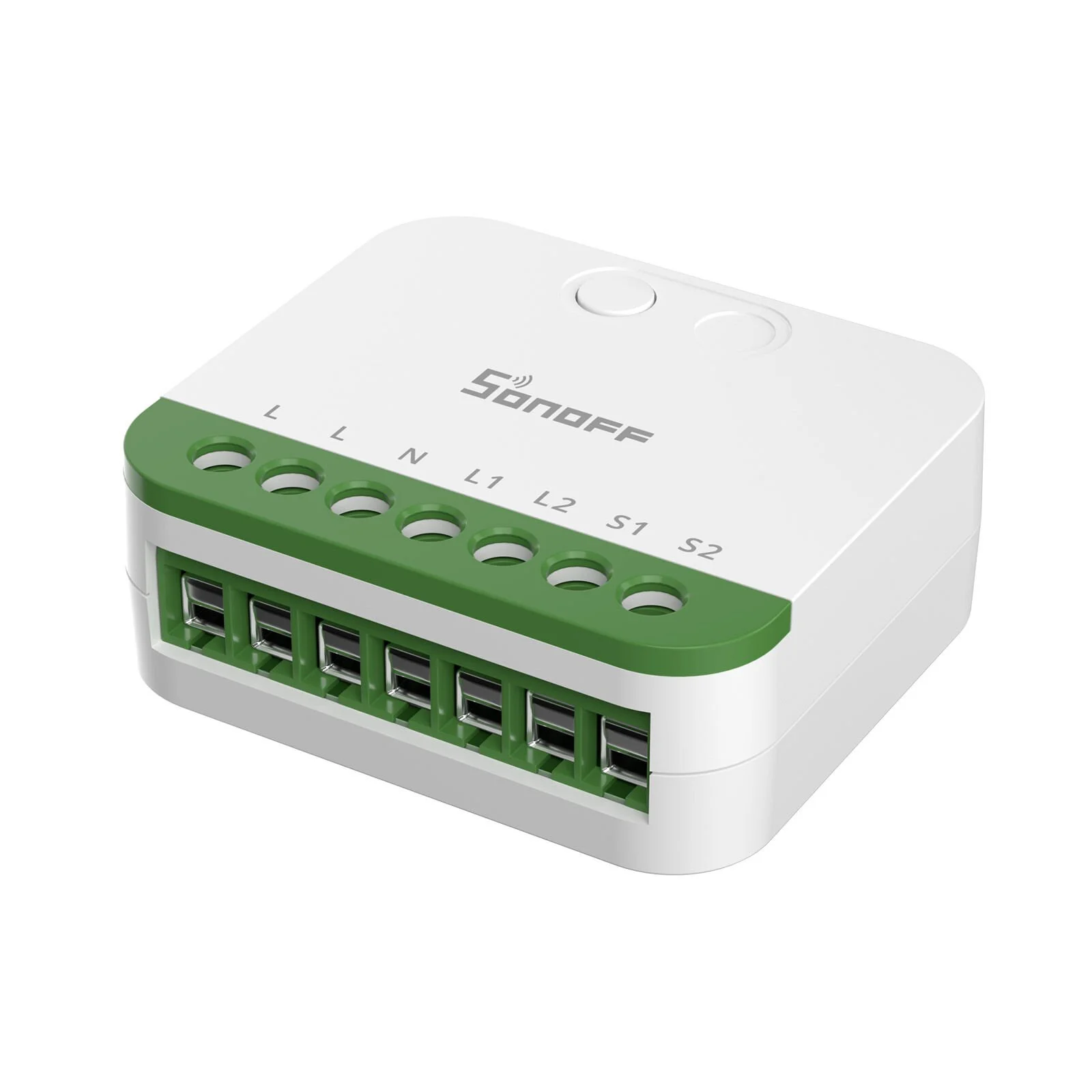 Mini-2gs Duo Matter 2 Kanallı Akıllı Röle Zigbee