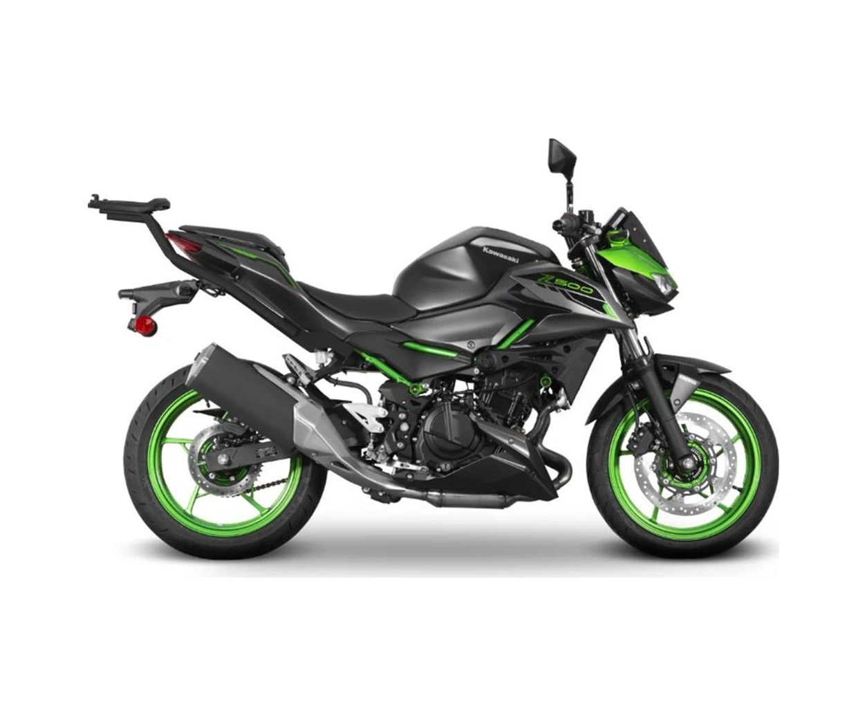 Shad Arka Çanta Taşıyıcı Demir Kawasakı Z500 '24 K0z554st Siyah