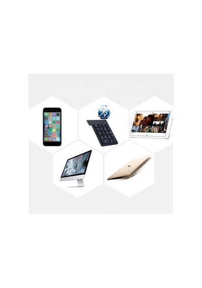 Tr-59 Süper İnce Kablosuz Keypad Klavye Numlock Numped