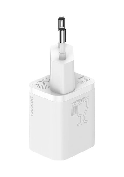 Baseus Super Si 1c 25w Hızlı Şarj Adaptörü + 3a Type-c To Type-c 1 Mt Şarj Kablosu Tzccsup-l02
