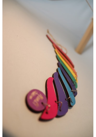 Yeni Nesil Montessori Rainbow Doğal GökkuşağıDönence Mobil