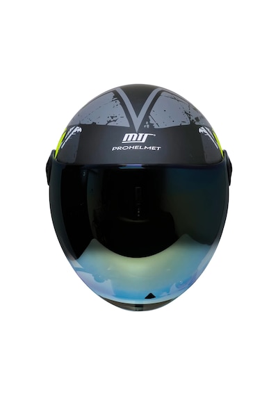Mts Prohelmet 101 Neon Camo Çok Renkli
