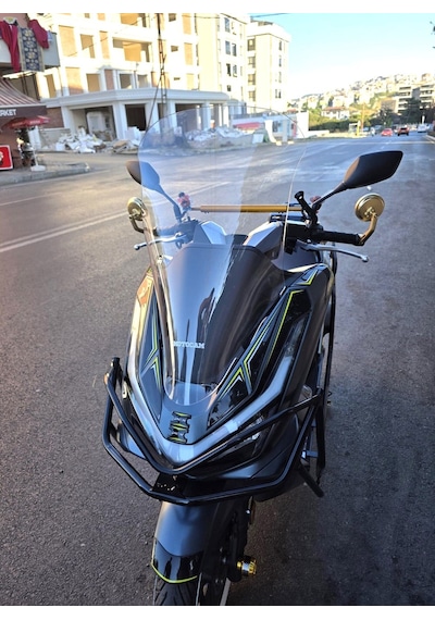 Motocam Honda Pcx Ön Cam 2025-2026 Model 66cm Şeffaf Renkli 4mm