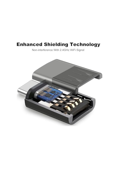 3.0 Erkek Type-c 3.1 Dişi Otg Dönüştürücü Adaptör Yüksek Hızlı Veri Aktarımı Ve Şarj Evınto