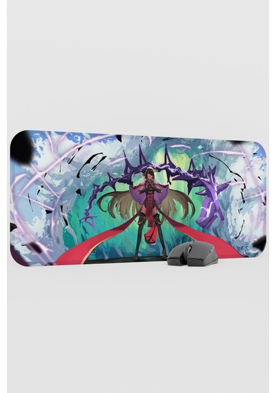 Beidou Genshin Impact Anime Gacha V1 - 70x30 Xl Gaming Mouse Pad Fare Altlığı