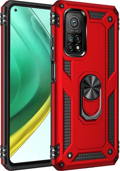 Xiaomi Mi 10t Pro 5g Kılıf Zore Vega Kapak Kırmızı
