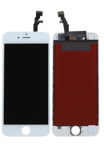 Gmr Apple Uyumlu iPhone 6 Lcd Ekran Dokunmatik Beyaz 6g