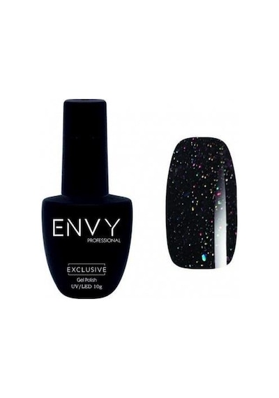 Envy Kalıcı Oje Exclusive Seri Parlak Simli Siyah 10gr No:117