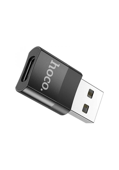 Hoco Ua17 Dişi Type-c To Erkek Usb Dönüştürücü Çevirici Adaptör- 5775 Siyah