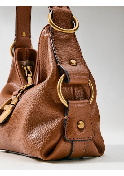 Guess Camden Mini Kadın Kahverengi Omuz Çantası Hwbb9308720-cog