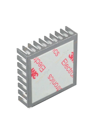 35*35*10mm. Chipset CPU GPU RAM LED IC Arduino Soğutucu Heatsink