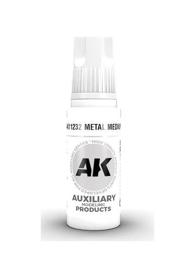 Ak Interactive 11232, 17 Ml. 3gen Metal Medium Metalik Renge Dönüştürücü Standart