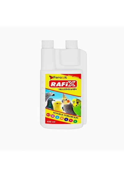 Kuşlar Için Multi Vitamin Ve Kuş Vitamini , Muhabbet Kuşu , Papağan.güvercin Ve Kanarya 450 Ml