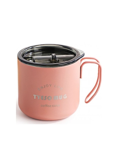 Tyeso Fiery Mug Vakumlu Paslanmaz Çelik Termal Kapaklı 350 ML