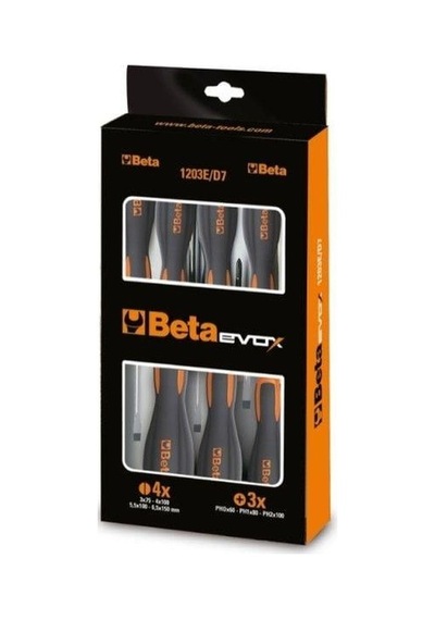 Beta 1203e/d6 Düz Ve Yıldız Tornavida Seti 6 Prç