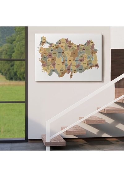 Es10 Dekoratif İstanbul Kız Kulesi Kanvas Tablo (95 x 165) HS-3134-3