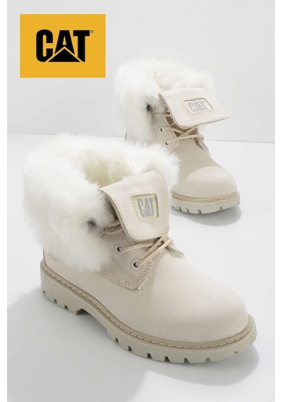 Caterpillar Beige Nubuk Hakiki Deri Kadın Bot & Bootie Cat0111118401 001