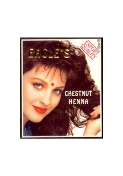 Hubrendy Tedarik Eagle's Orijinal Hint Kınası Saç Boyası Kestane Rengi - Chestnut Henna