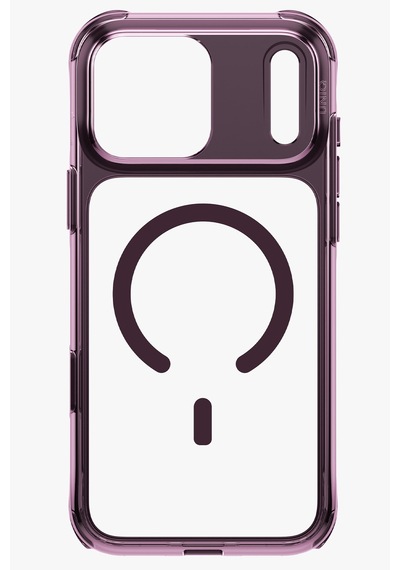 Apple iPhone Uyumlu 18 Pro Kılıf Lifepro Xtreme Airlite Köşe Koruma Ve Leke Tutmama Teknolojisi Magsafe Kapak Mürdüm