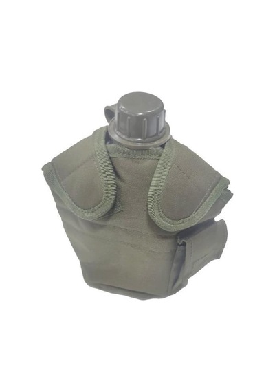 Delux Serisi Taşıma Kampçılık Doğa Sporu Miltech Matara Kılıfı Çok Renkli