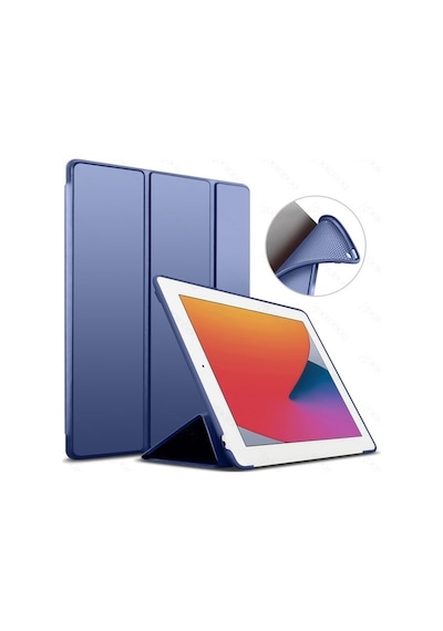 Apple Uyumlu iPad 9. Nesil 10.2" Kılıf Arkası Silikon Smart Case A2602 A2603 A2604 A2605