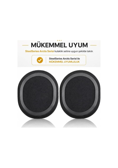 Steelseries Arctis 1/3/5/7/7+/7p/7p+/7x/7x+/9/9x/pro/prime Uyumlu Soğutucu Jel Kulaklık Yastığı