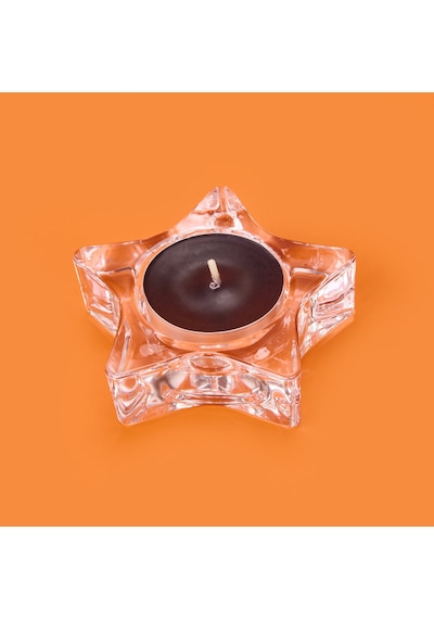 Deco Star Mumluk - Şeffaf - 6,8x3 Cm Çok Renkli