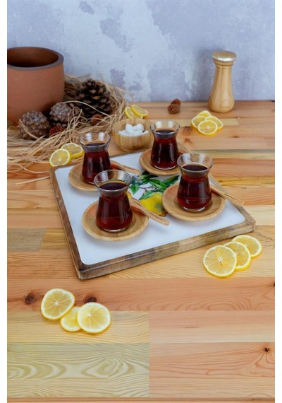 Bambum Kangura - Mango Ağacından Kare Tepsi Limon Büyük Sarı