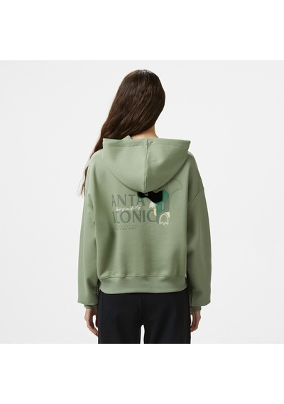 Anta Iconic Kadın Yeşil Sweatshirt 862518721 Yeşil