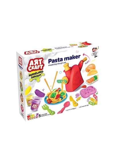 04101 Art Craft Makarna Oyun Hamur Set 280 Gr Çok  Renkli
