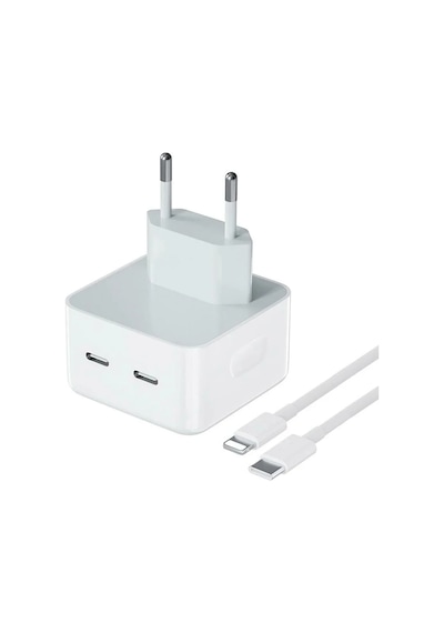 Dvıp N45 35 W 2-Port USB-C Lightning Şarj Cihazı