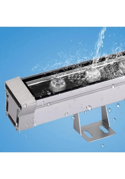 Wallwasher Rgb Kumandalı Led Aydınlatma 20-30-35-50-67-100 Cm Duvar Ve Ağaç Boyama 35 Genel