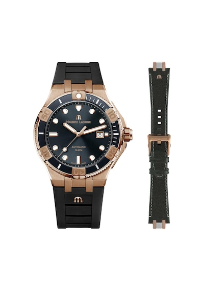 Maurice Lacroix ML-AI6058BRZ0B330-2 Erkek Kol Saati ve Yedek Kordon 43 mm