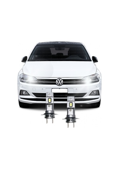 Vw Yeni Polo 7 Led Uzun Far Ampulü Mini Led 2'li Set H7