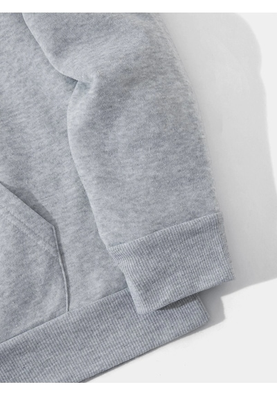 Startmore Harajuka Sokakt Yazılı Grafik Sweat Gri Gri