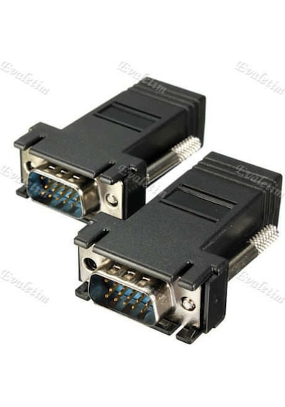 30 Metre Rj45 Vga Ekleme Ek Uzatıcı Cat5E 6 5059P Monitör Kablos