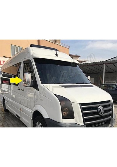 Vw Crafter Krom Ayna Kapağı 2006 - 2017 2 Parça Abs Krom