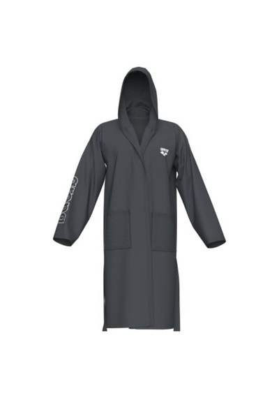 Zeal Robe/asphalt-whıte Yetişkin Bornozu Gri Gri