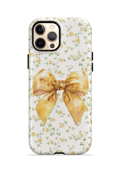 Velvoria Valestra Golden Floral Bow Apple iPhone Uyumlu 12 Pro Max Magsafe Koruma Kılıfı Valestra Magline - Golden Floral Bow Velvoria Valestra Golden Floral Bow Apple iPhone Uyumlu 12 Pro Max Magsafe Koruma Kılıfı Valestra Magline - Golden Floral Bow