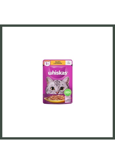 Whiskas Pouch Jöle İçinde Tavuklu Yetişkin Kedi Konservesi 85 Gr Nhr