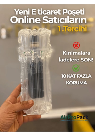 18x33 Cm 20 Adet Havalı Poşet Airbag Airbed Ambalaj 10'lu-50 Li-100 Lü Mevcut