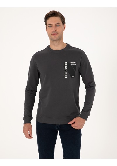 Pierre Cardin Erkek Antrasit Sweatshirt 50317750-vr006 Antrasit