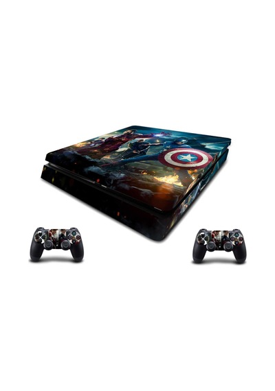 PS4 Slim Avengers Sticker Seti