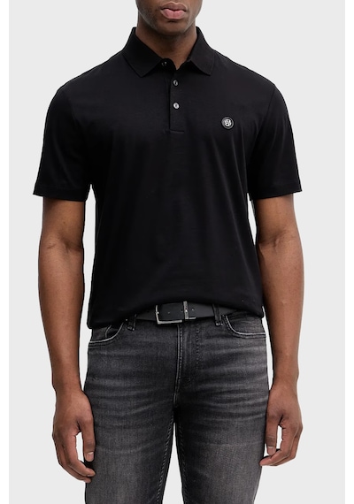 Boss Erkek Polo 50555829 001 Siyah Siyah