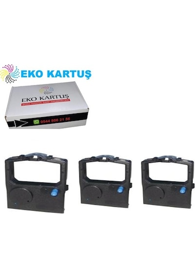 Eko Kartuş Oki ML-183 lı Ekonomik 3’lü Yazıcı Şeriti,