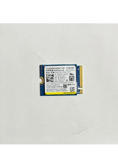 Western Dıgıtal Pc Sn5000s Nvme Ssd 512gb M.2 2230 Sdeptsj-512g 1