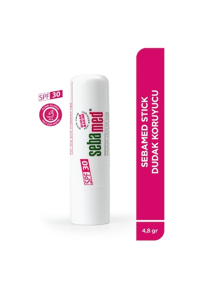 Sebamed Kurumuş Çatlamış ve Hassas Dudaklar - Yoğun Nemlendiricili Lipbalm - Dudak Bakım Kremi 30 SPF 4.8 G