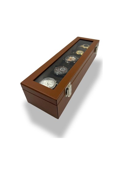 Richbox 5'li Saat Kutusu Taba
