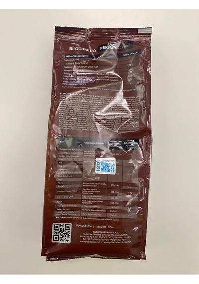 Dermin 5.0.13+me Çinko Ve Bor Katkılı Çiçek Ve Meyve Tutucu Toz Gübre - 1 Kg